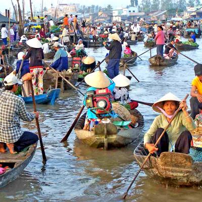 Mekong Delta My Tho Vietnam