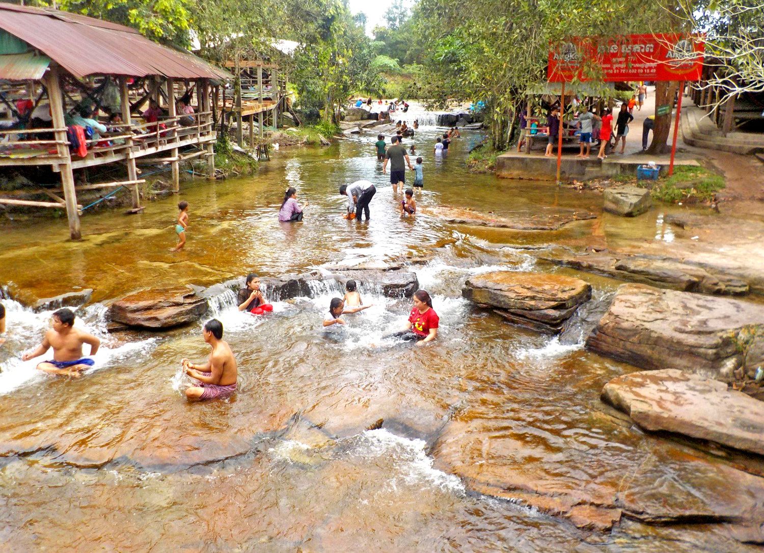 Escursione da Sihanoukville al Parco Nazionale Ream: Chhaya Waterfall