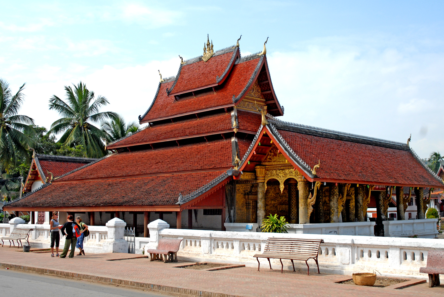 Luang Prabang: tempio Wat Mai