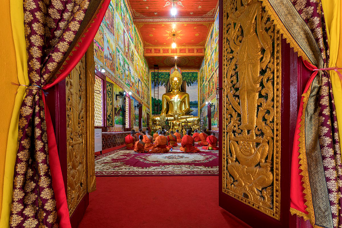 Vientiane, Laos: tempio Wat Mixai