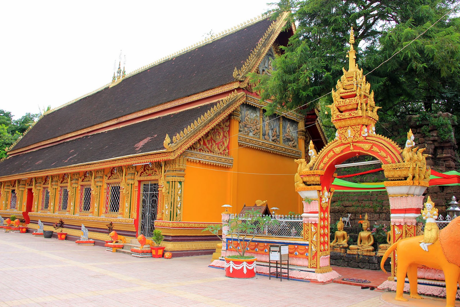 Vientiane, Laos: tempio Wat Simuong o Wat Si Muang