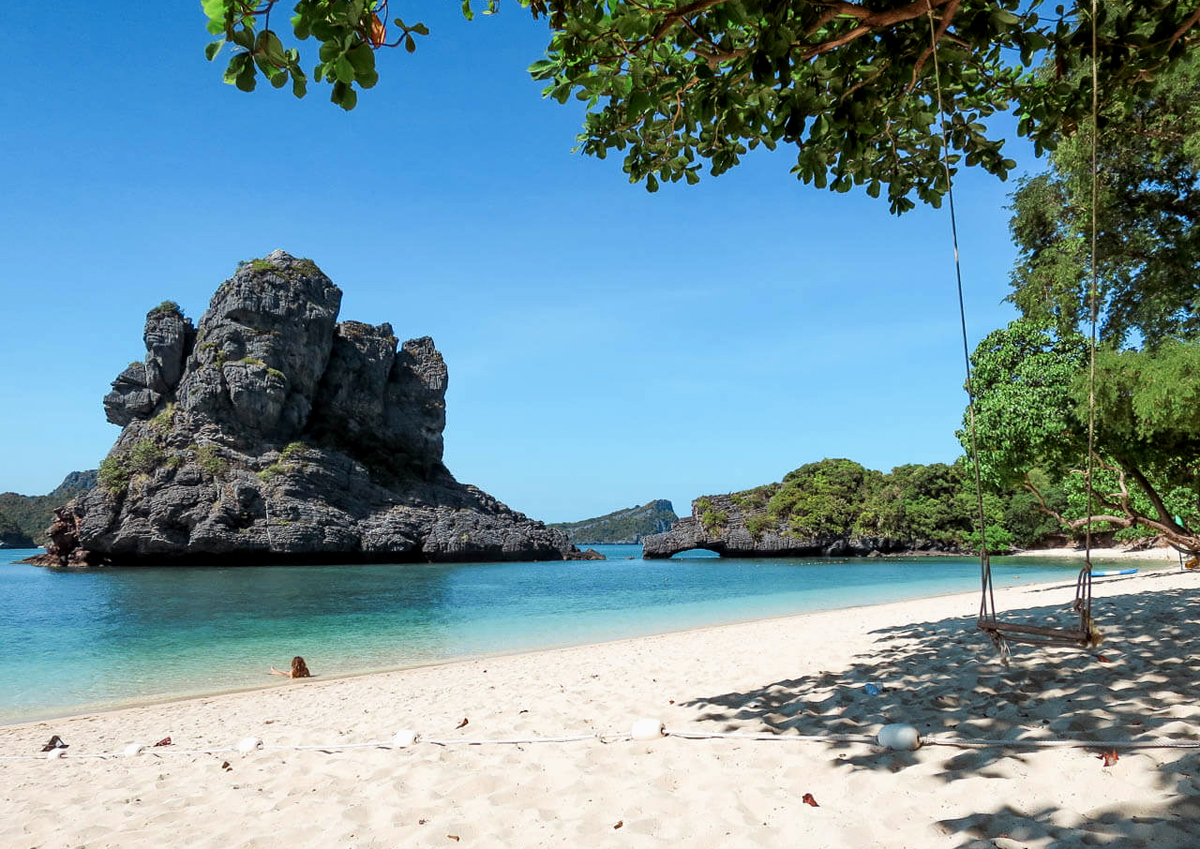 Le spiagge del Parco Nazionale di Ang Thong: Koh Paluai