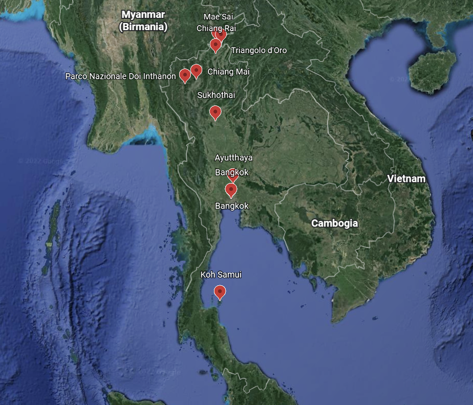 Gruppo in Partenza Thailandia Agosto 2023 15 giorni 14 notti