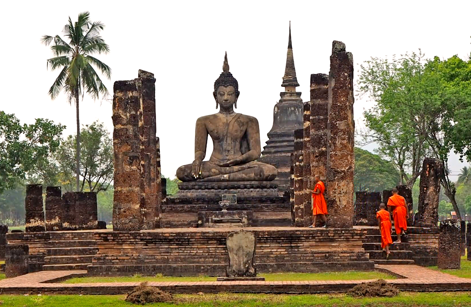 Wat Mahathat Parco Storico di Sukhothai Nord Thailandia