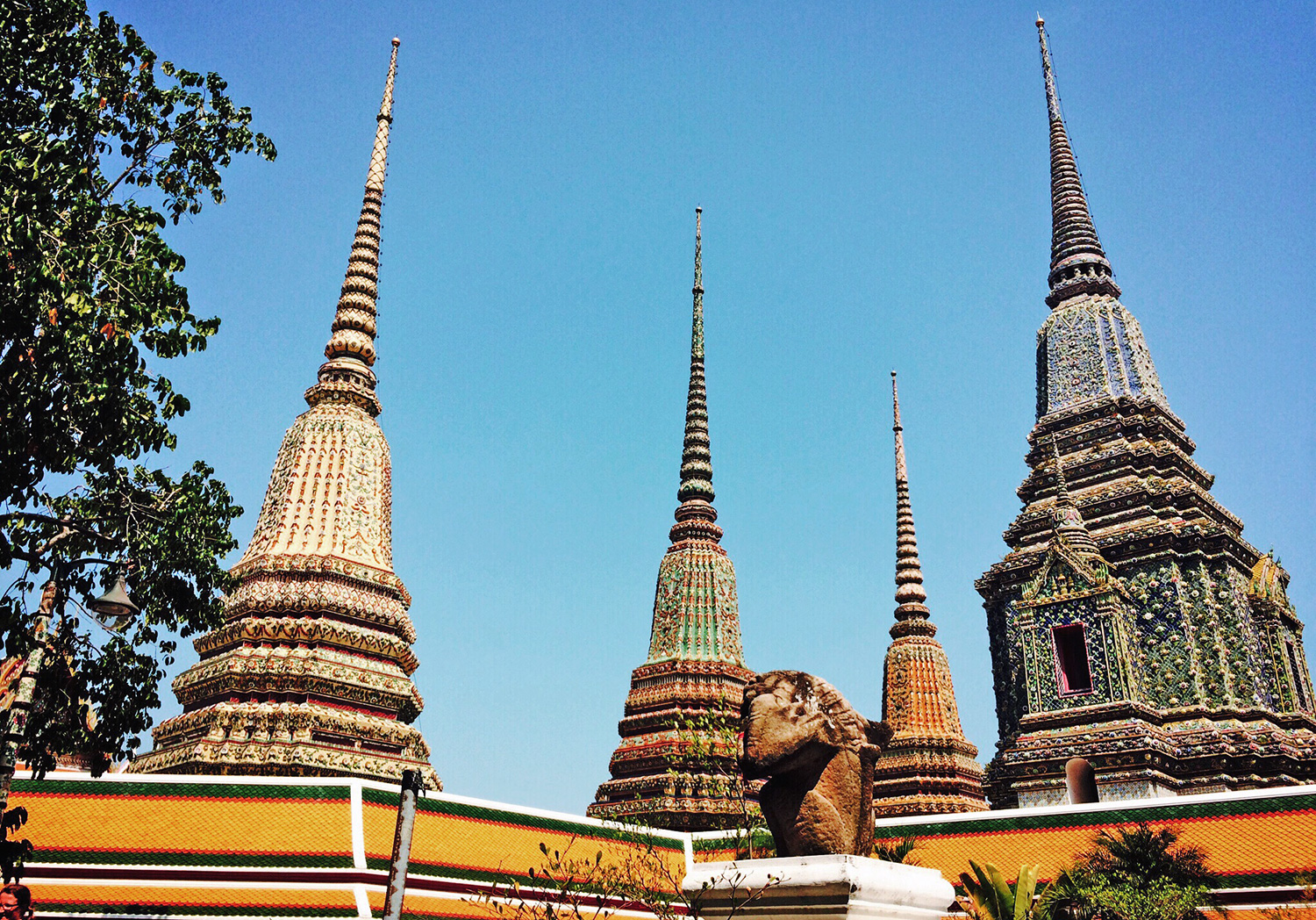 Stupa dei Quattro Re, Complesso di Wat Pho, Wat Chetuphon, Bangkok