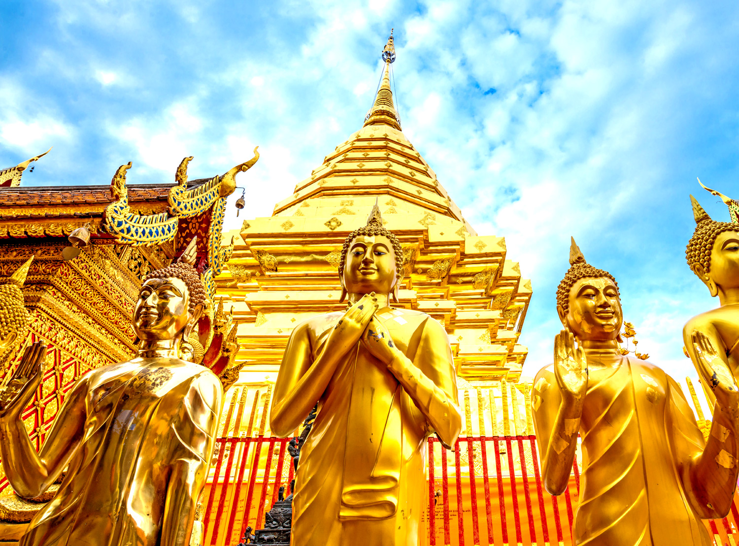 Thailandia Tour: Wat Phra Doi Suthep, Chiang Mai, Thailandia Settentrionale