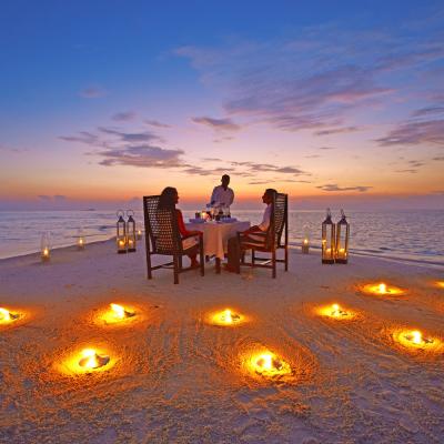 Cena Romantica, Isole Maldive, Dhaalu Atolli