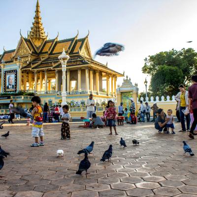 Palazzo Reale Silver Pagoda Phnom Penh Cambodia