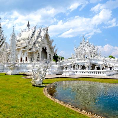 Tempio Bianco Nord Thailandia