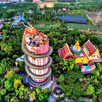 Tempio del Drago Nakhon Pathom Thailandia