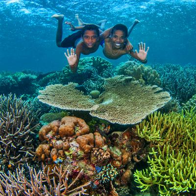 Snorkeling a Raja Ampat, Papua, Indonesia