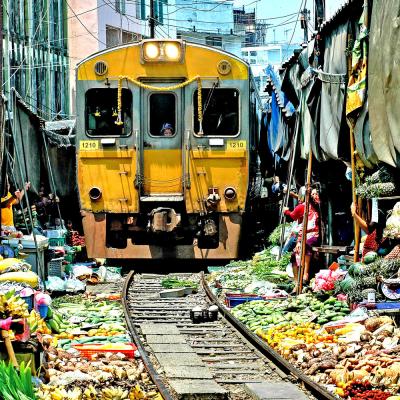 Mercati tradizionali della Tailandia