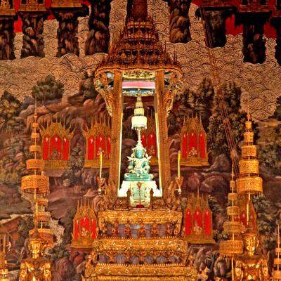 Wat Phra Kaew Palazzo Reale Bangkok