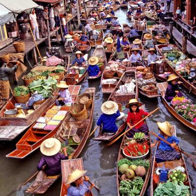 Gita al Mercato Galleggiante Bangkok