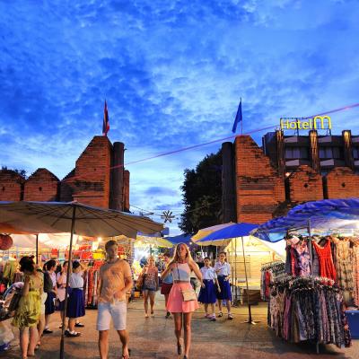 Città Vecchia Chiang Mai Nord Thailandia