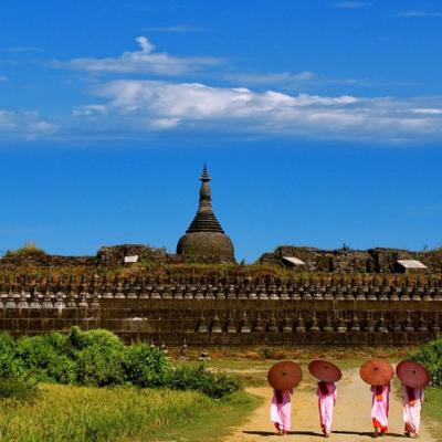 Tempio Koethaung Maruk U Birmania