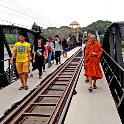 Ponte sul Fiume Kwai e Kanchanaburi escursione da Bangkok