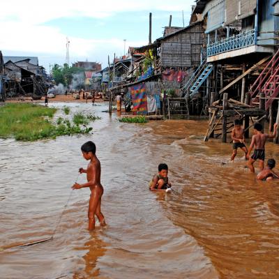 Lago Tonle Sap Siem Reap Cambogia