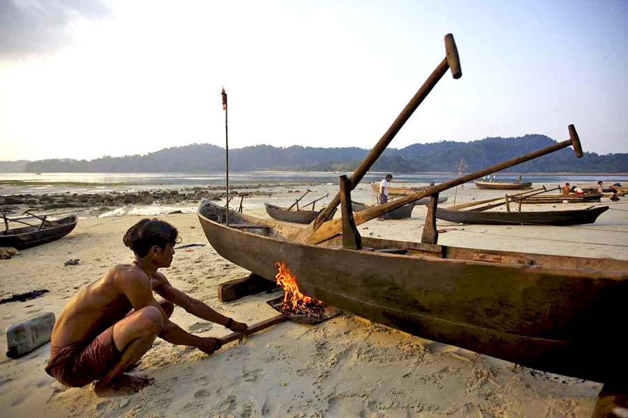 Villaggi Moken gli zingari del mare Isole Mergui Birmania