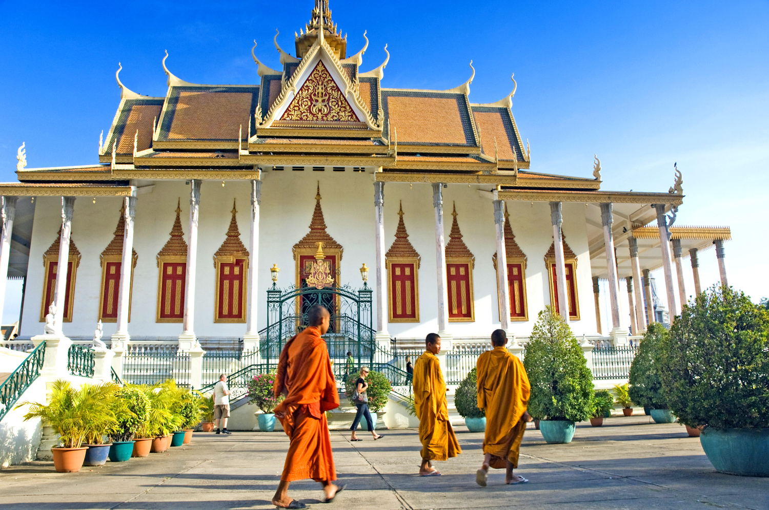 Pagoda d'Argento o Siver Pagoda: Phnom Penh, Cambogia