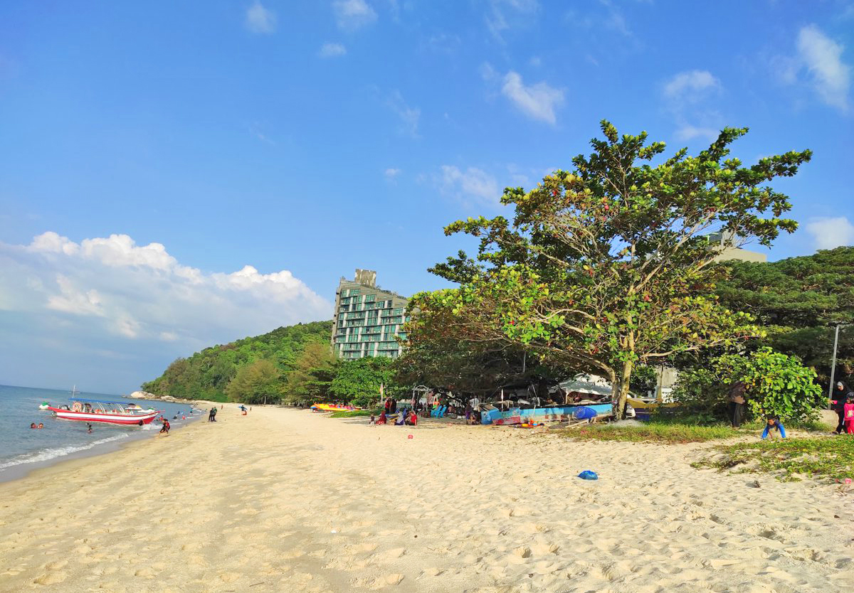 Spiaggia Teluk Bahang - isola di Penang