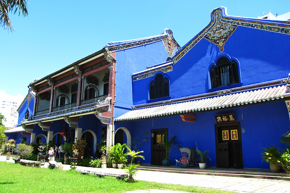 Cosa visitare a George Town: la Villa Blu Cheong Fatt Tze