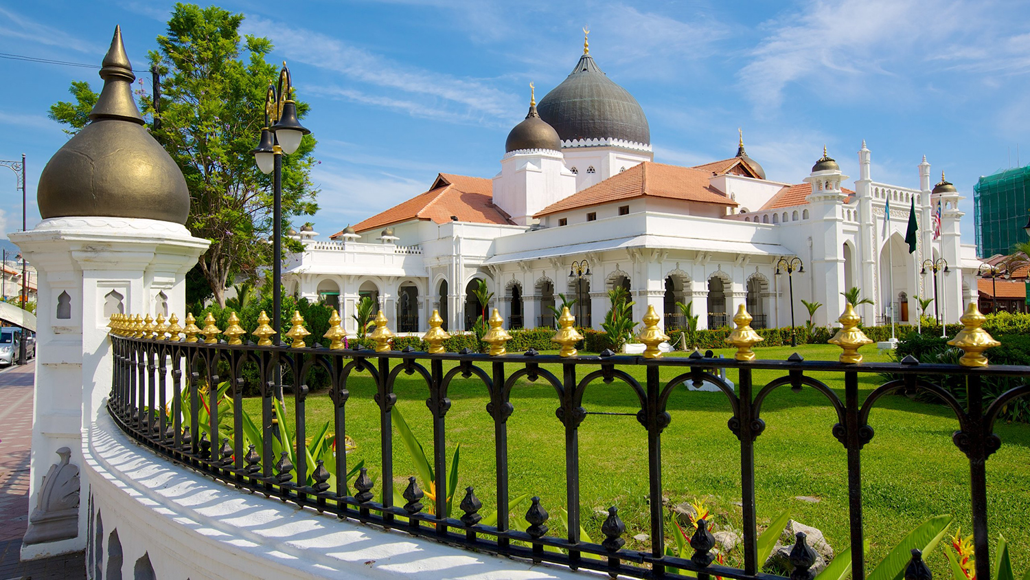 Attrazioni da visitare a George Town: moschea capitano Masjid Keling