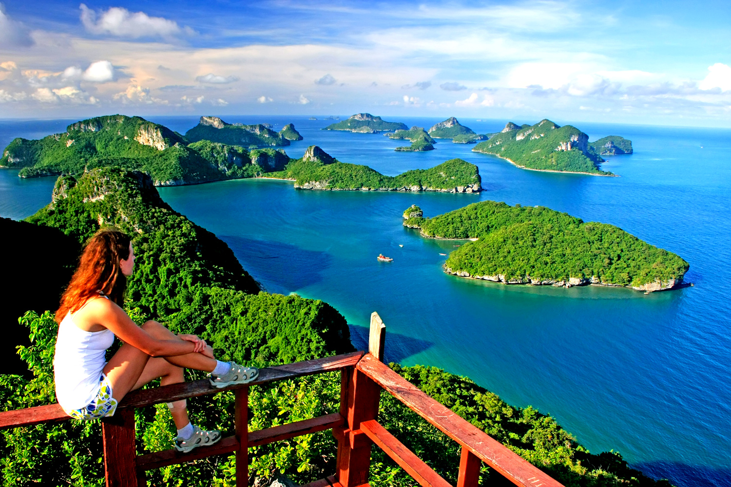 Ang Thong Parco Nazionale, Surat Thani, Koh Samui, Thailandia