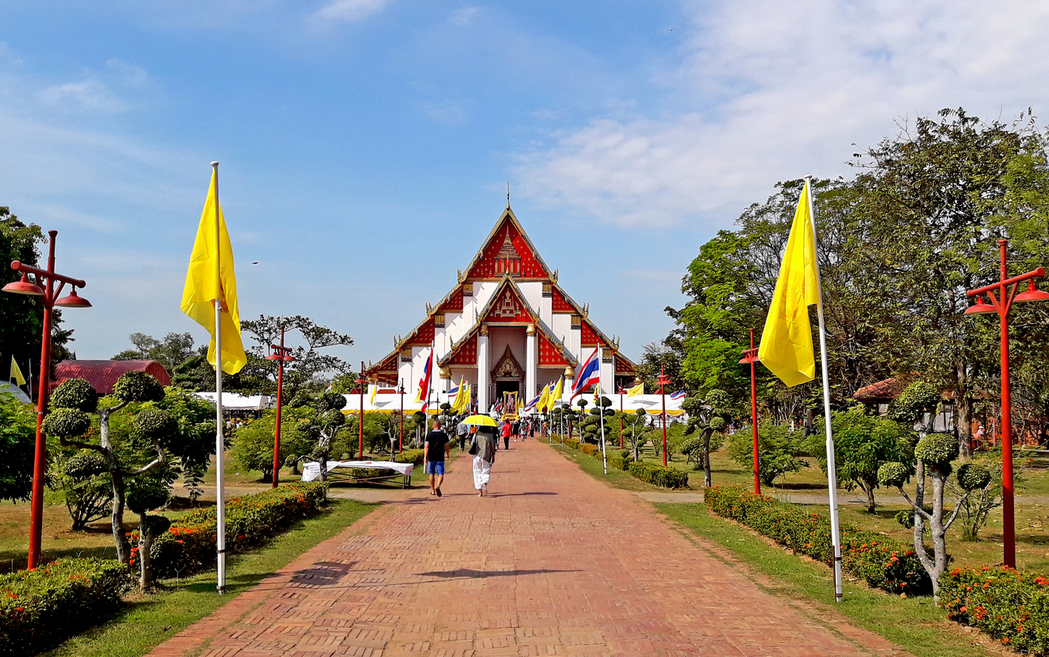 Parco Storico di Ayutthaya: Wat Phra Mongkhon Bophit