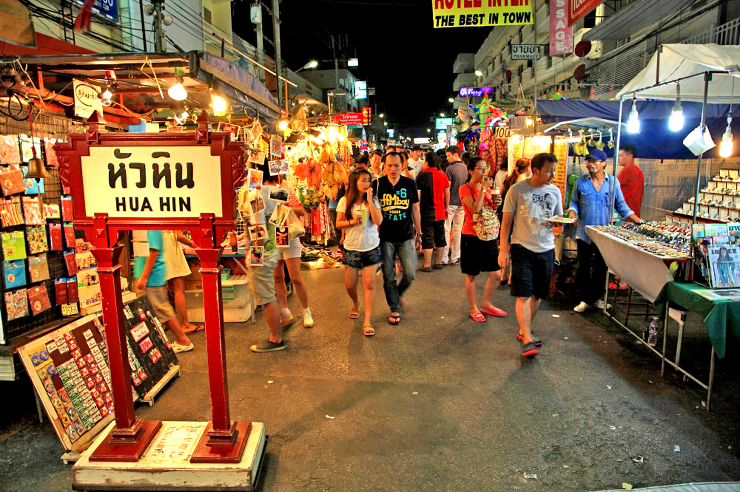 Hua Hin Walking Street, Thailandia