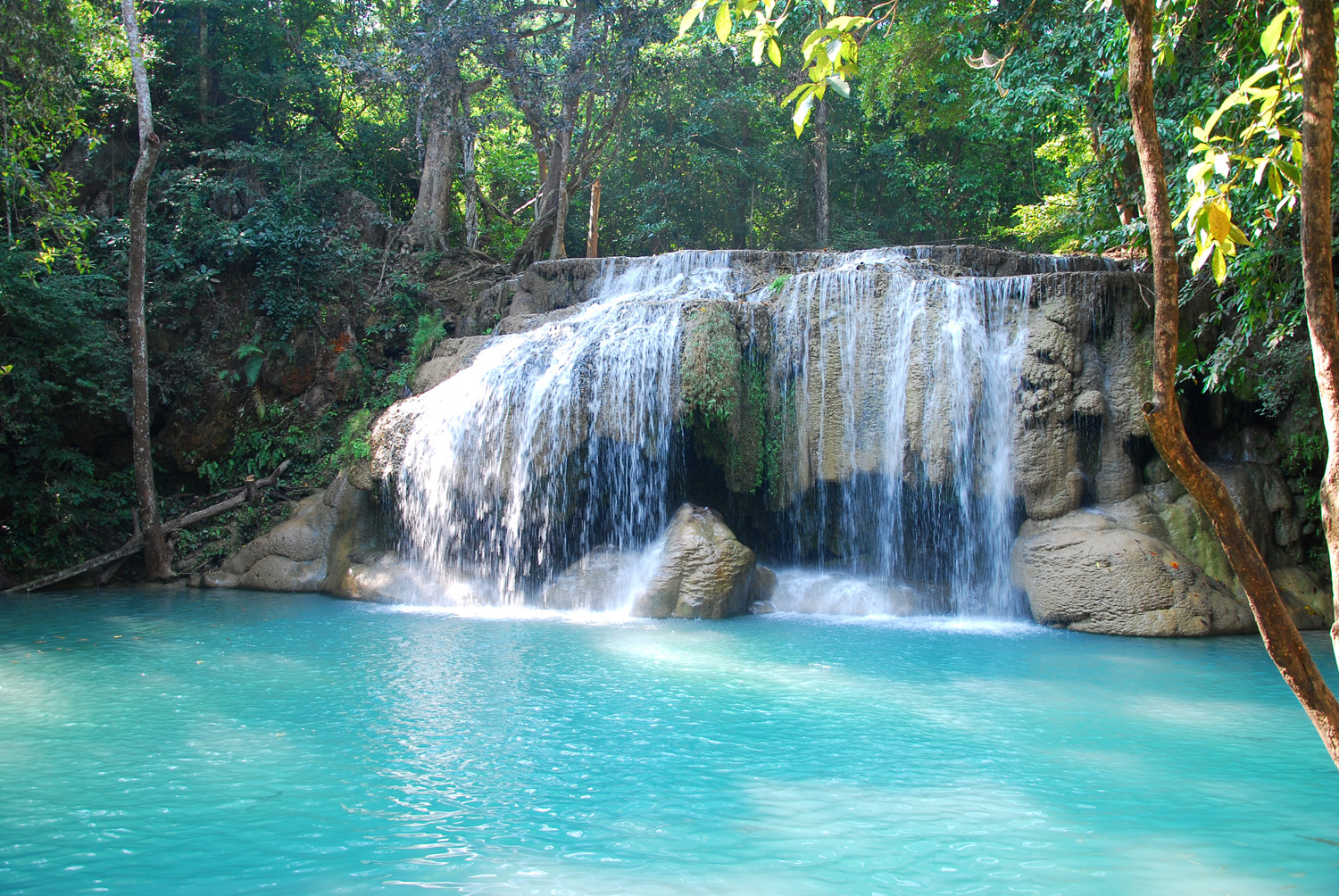 Cascate di Erawan, Parco Nazionale Kanchanaburi: livello 2