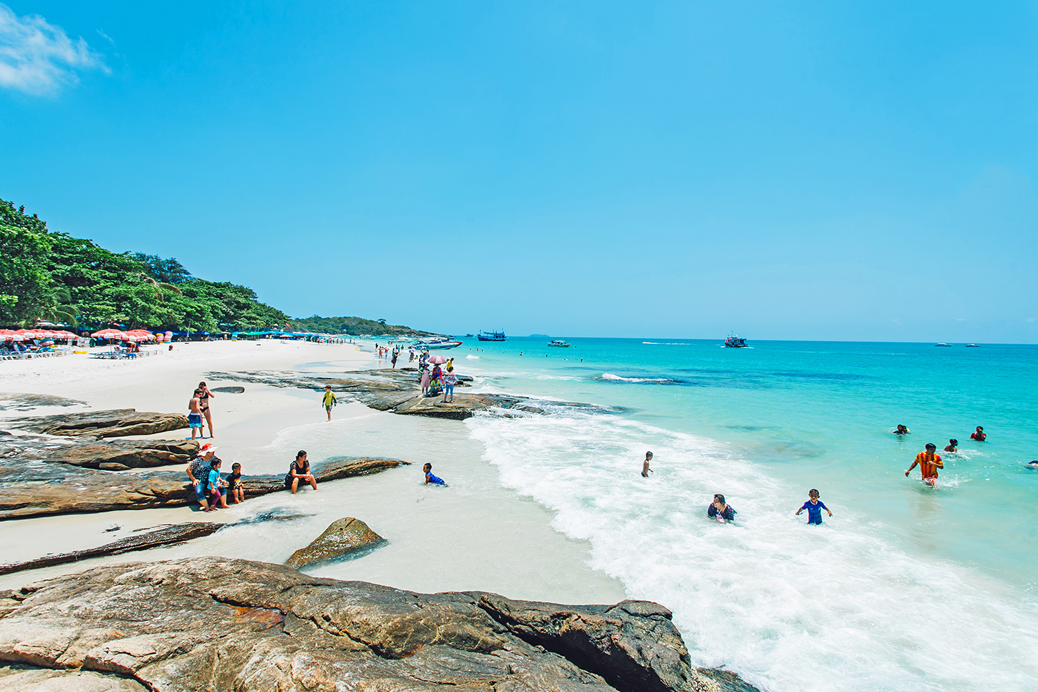 Le spiagge di Koh Samed isola della Thailandia