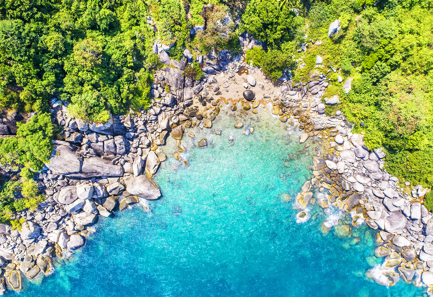 Isola di Koh Tao - spiaggia Mao bay beach