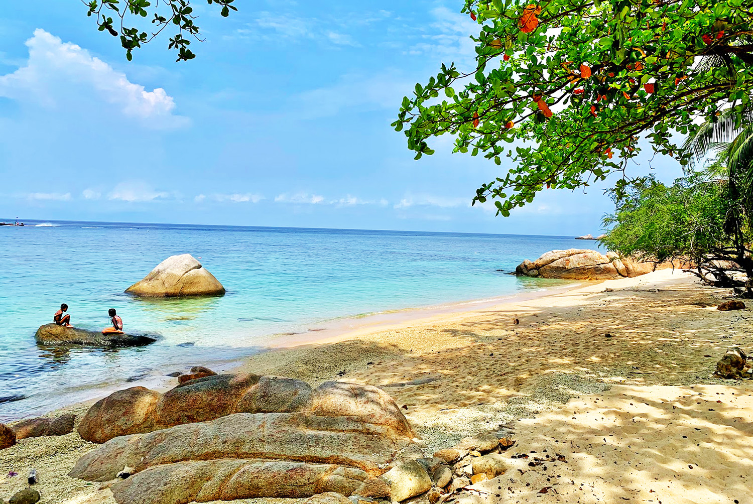 Isola di Koh Tao le spiagge: June Juea bay