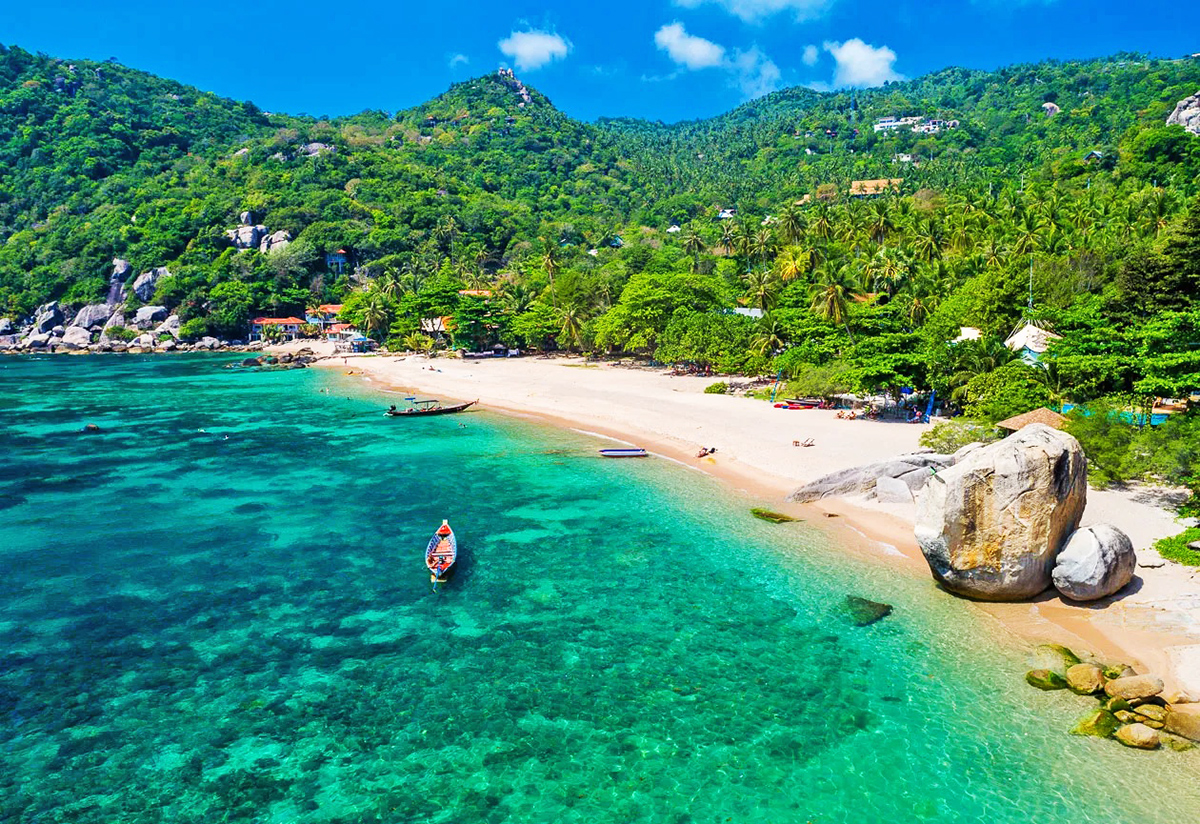 Isoal di Koh Tao - spiaggia di Tanote bay