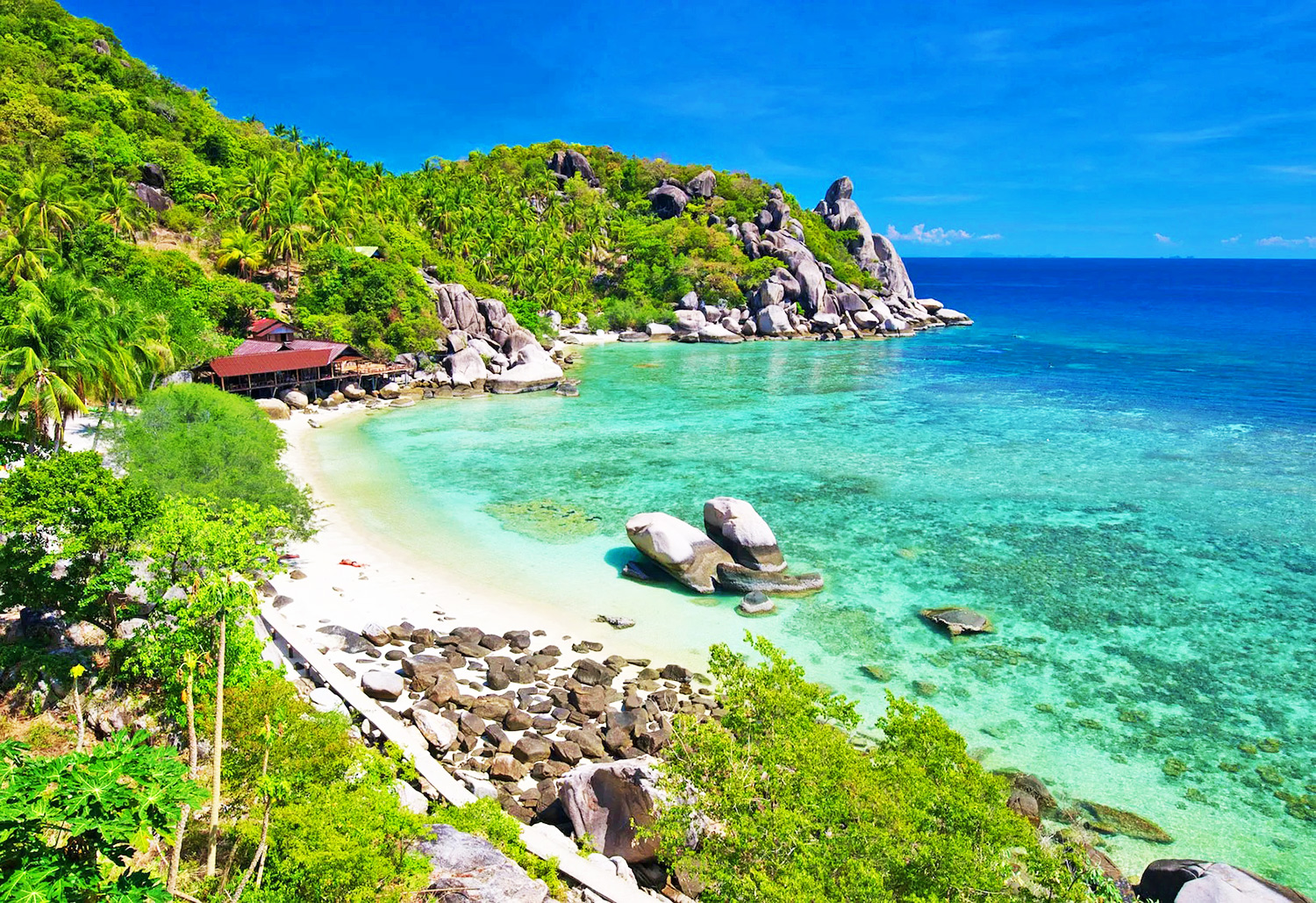Le spiagge e le baie di Koh Tao: Freedom beach