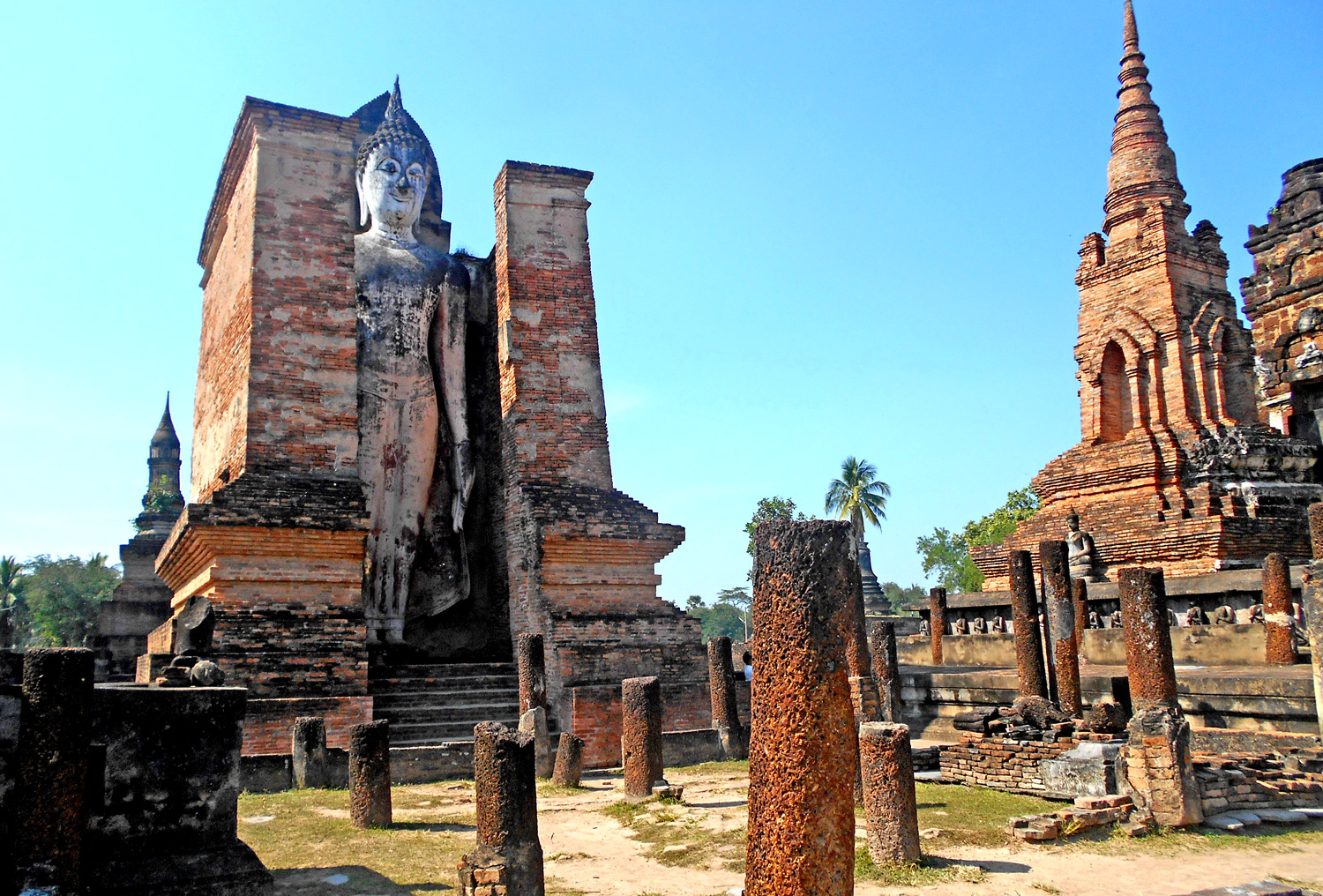 Wat Mahathat, Historical Park Sukhothai, Thailandia