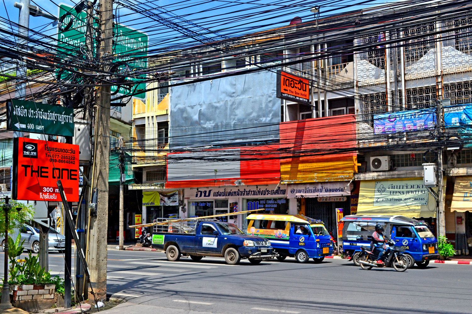 città di Surat Thani, porta di entrata per Koh Samui, Koh Tao, Koh Phangan e Khao Sok
