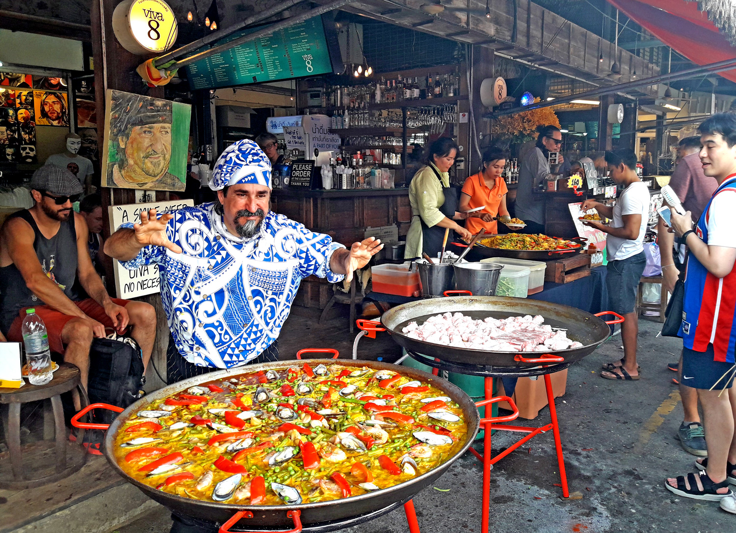 Mercato Chatuchak, Bangkok: Stand Gastronomici e Street Food