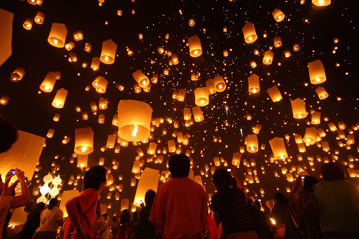 Loy Krathong: Festa della Luna Piena, Novembre,Thailandia