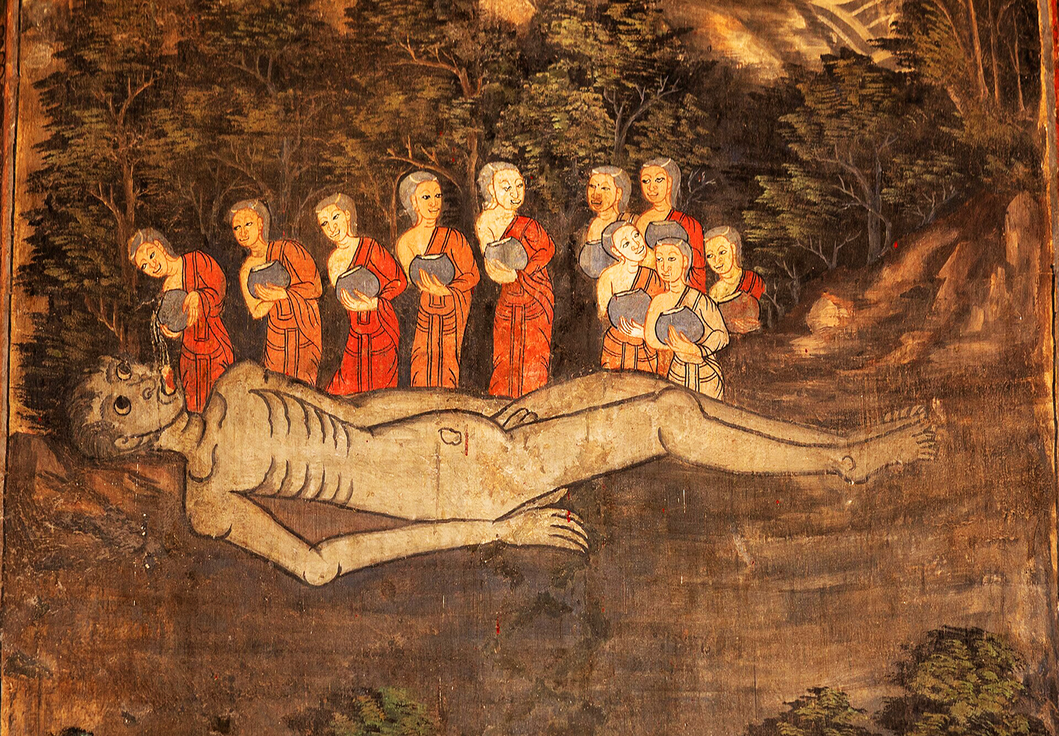 Monastero Wat Suthat - La leggenda dei spriti Pret 