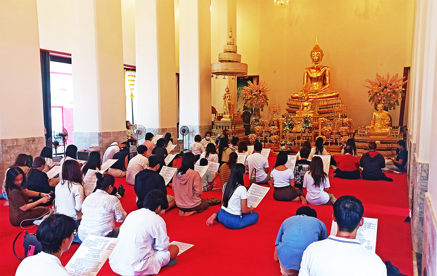 Wat Suthat Bangkok - Sala dei Sermoni Kan Parian - Phra Phuttha Settha Muni