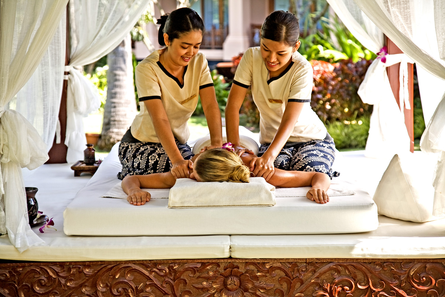 Massaggio Thai, Hua Hin Beach, Thailandia