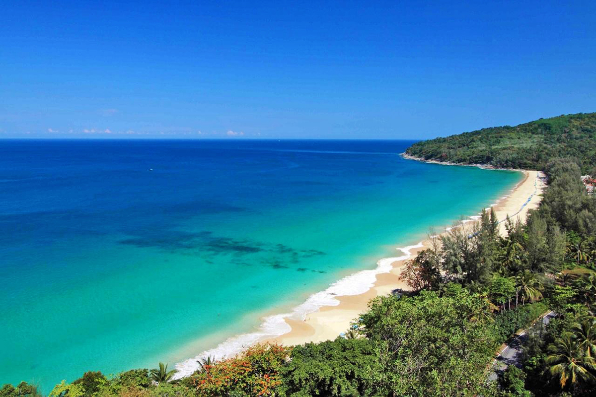 Spiaggia di Naithon o Nai Thon isola di Phuket