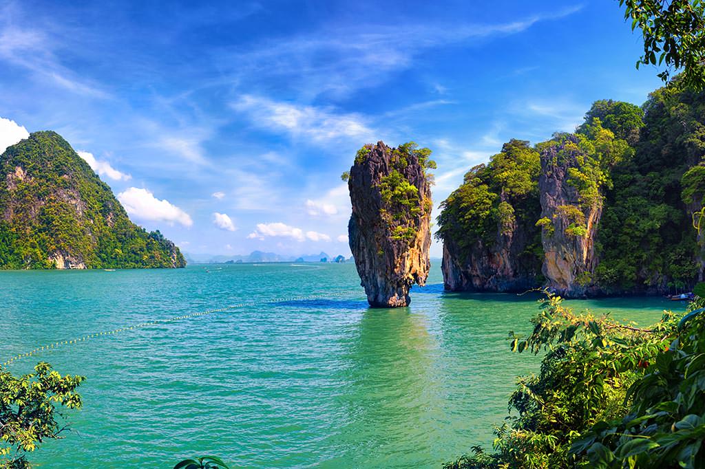 James Bond Island, Koh Tapu, Phuket, Sud Thailandia