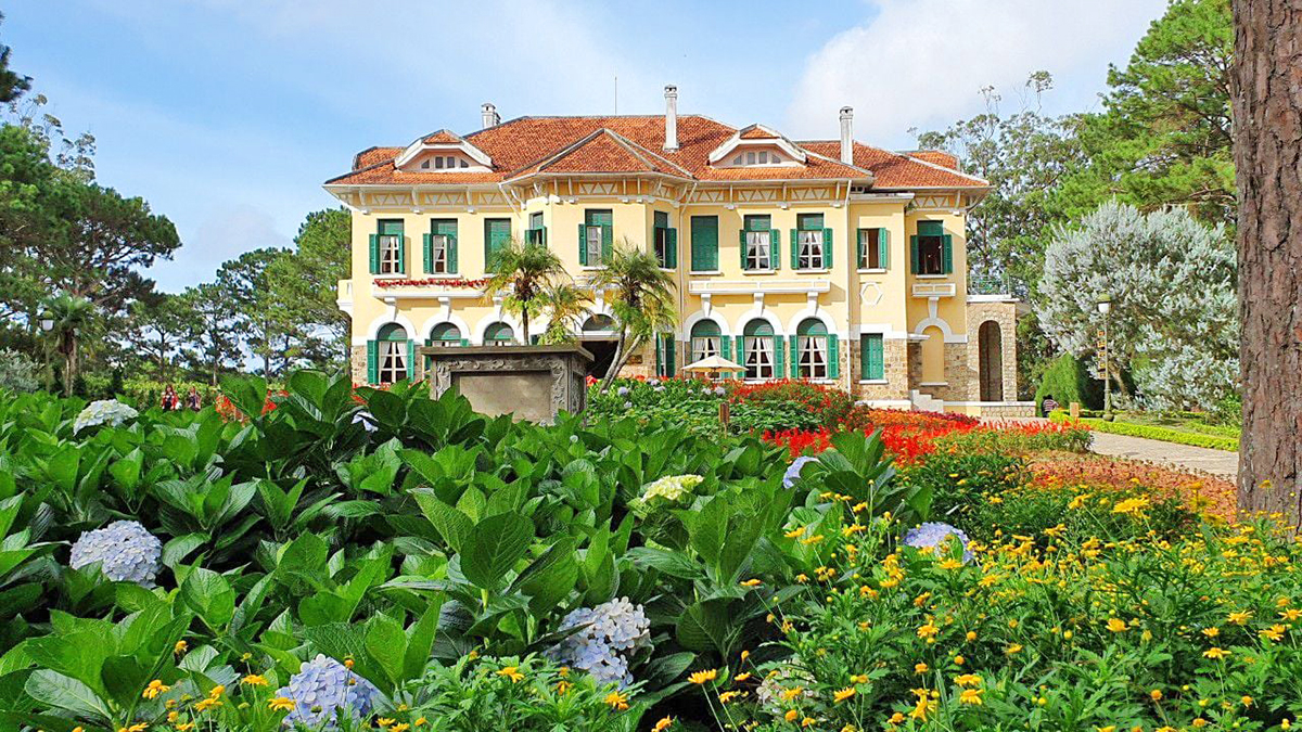 Da Lat cosa visitare: Palazzo Reale Imperatore Bao Dai