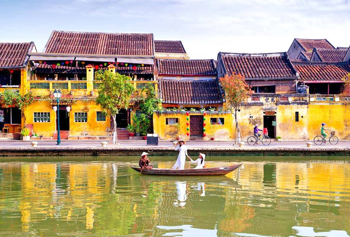 Hoi An centro storico sul fiume Thu Bồn