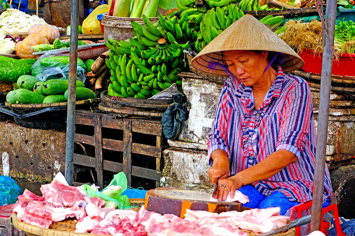 Vietnam Life Hoi An Mercato Tradizionale Dong Ba